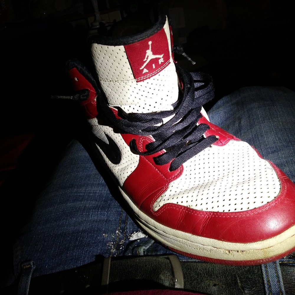 Nike Air Jordan alpha Sz 10.5 2010 Retro Chicago